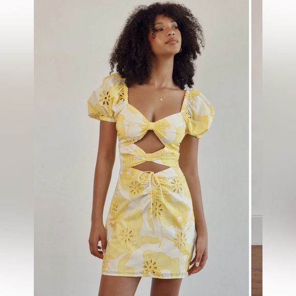 Sabo Skirt | Alexana Cutout Dress | Size Small - Picture 5 of 8